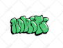 create graffiti lettering and throwie