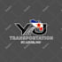 design trucking and logistic logo
