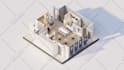 make 3d floor plan and isometric