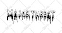 create amazing death metal font, black metal font