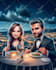 draw a custom cartoon caricature for couples, or gift
