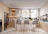 design kitchen and bath interior and realistic 3d rendering