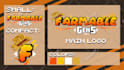design a custom 3d minecraft title or logo for your server
