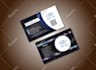 design a clickable digital business card vcard, print ready card with qr code