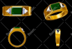 3d cad jewelry, custom jewlery, icedout jewlery, hiphop jewlery modeling