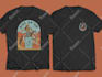 create a unique illustrated merch design