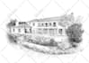 hand draw architecture and urban design sketches