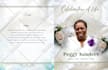 design obituary program, funeral program, funeral flyer, booklet