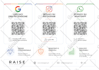 design clickable digital business card or physical card
