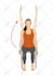 draw professional yoga or any other pose illustrations