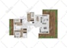 design 2d floor plan on illustrator auto cad and 3d max