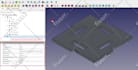 do 3d models and 2d drawings using freecad