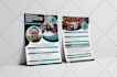 design colorful flyers, posters, banners, door hangers