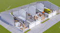 make the layouts, interior and exterior designs