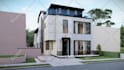 do 3d exterior, interior model, and rendering visualization by an architect