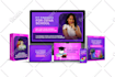 design online course mockup bundle and ecover bundle