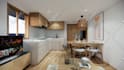 do 3d interior design for your appartement, studio, cafe