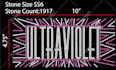 do a modern rhinestone and glitter template design for you