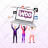 create a custom vector illustration for your business ideas