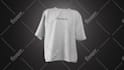 create professional 3d oversized t shirt mockup