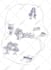 hand drawing illustration for map, location card, direction card, wedding card