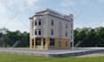 design 3d model from floor plan, 3d rendering house, home, commercial exterior