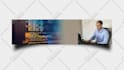 design a professional linkedin banner, cover, and header