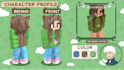 make custom HD minecraft skin design that shows your unique style
