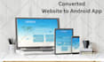 convert website to android app with webview