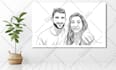 draw amazing line art portrait