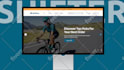 design creative and unique landing page UI UX
