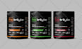 do pre workout label design and supplement label design