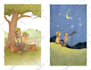 draw warm and gentle children storybook illustrations for you