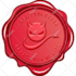 do wax seal design with your logo in 24hrs