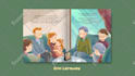 illustrate children story book illustration for kids