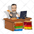 draw a professional vector cartoon avatar for your profile picture