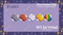 draw cute custom emotes and badges for you