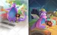 draw colorful story book illustrations