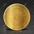 create an amazing coin with gold silver and copper