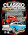 draw classic car illustration for event show tshirt