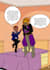 draw comic book page for you in this style