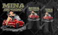 make awesome car vector illustration for t shirt design