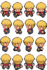 create pokémon trainer sprites pixel art