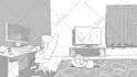create professional black and white illustrations