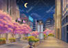draw retro 80s 90s anime or manga style illustration