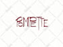 create custom vintage hand lettering logotype