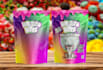 do premium pouch candy mylar bag food packaging design
