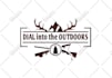 create rustic outdoor adventure logo