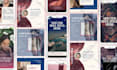 do canva instagram branding kit, canva templates and full brand identity