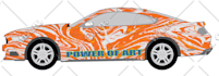 make awesome car wrap design or vinyl wrap